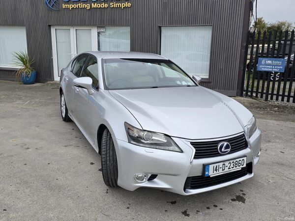 Lexus GS Saloon, Petrol Hybrid, 2014, Silver