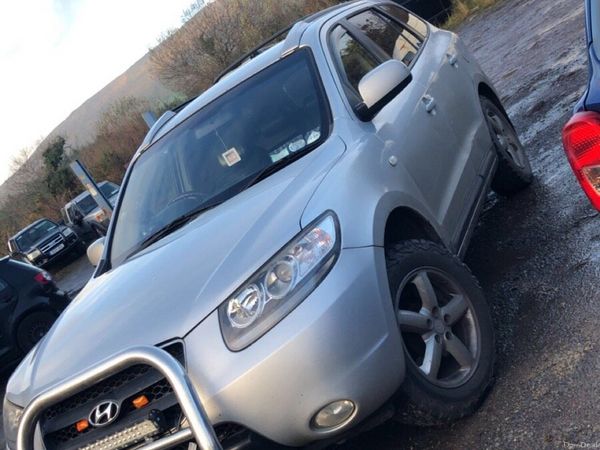 Hyundai Santa Fe SUV, Diesel, 2008, Silver
