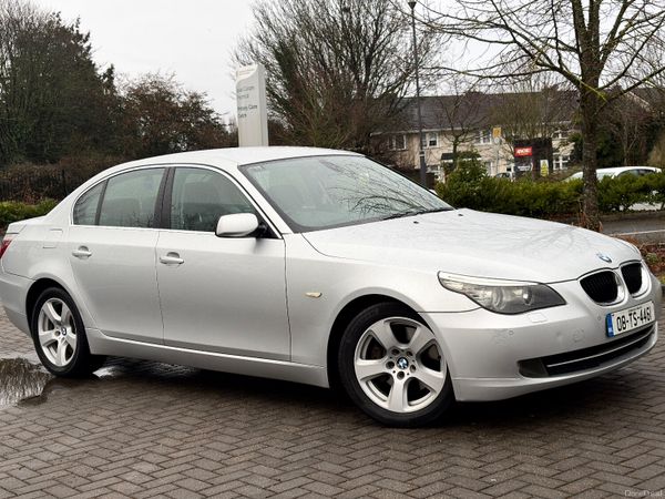BMW 5-Series Saloon, Diesel, 2008, Silver