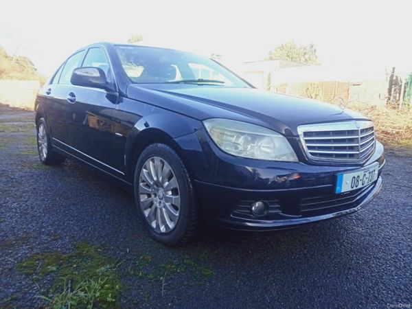 Mercedes-Benz C-Class Saloon, Petrol, 2008, Blue