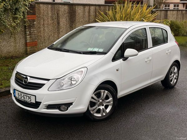 Opel Corsa Hatchback, Petrol, 2011, White