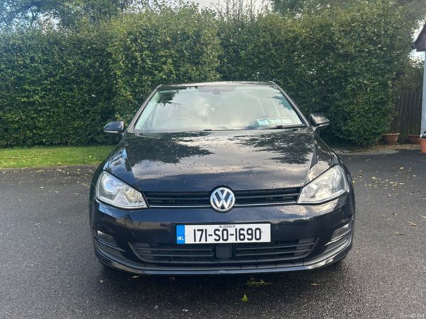 Volkswagen Golf Hatchback, Diesel, 2017, Black