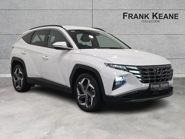 Hyundai Tucson SUV, Petrol Hybrid, 2024, White