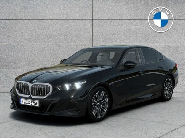 BMW 5-Series Saloon, Petrol Plug-in Hybrid, 2026, Black