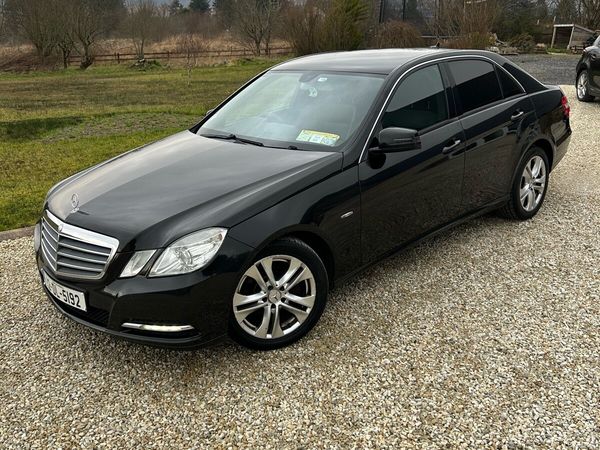 Mercedes-Benz E-Class Saloon, Diesel, 2012, Black
