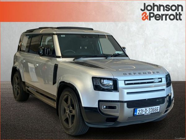 Land Rover Defender SUV, Petrol Plug-in Hybrid, 2022, Silver