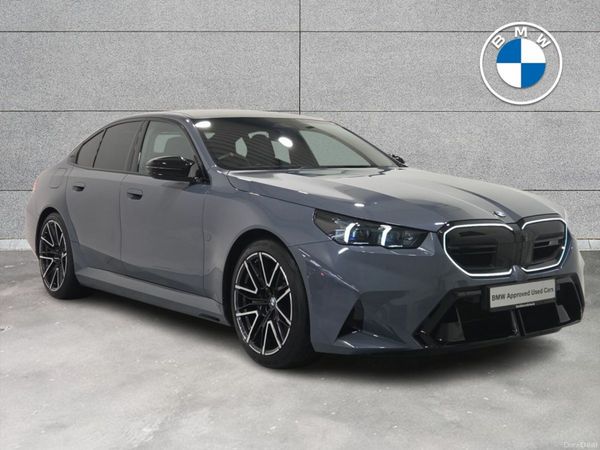 BMW M5 Saloon, Petrol Plug-in Hybrid, 2025, Grey