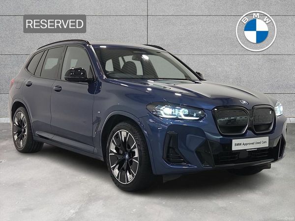 BMW iX3 SUV, Electric, 2023, Blue