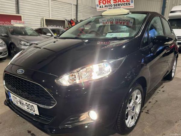 Ford Fiesta Hatchback, Petrol, 2017, Black