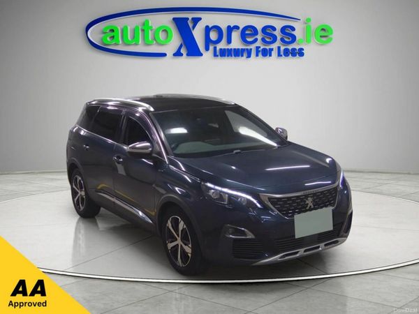 Peugeot 5008 SUV, Diesel, 2018, Blue
