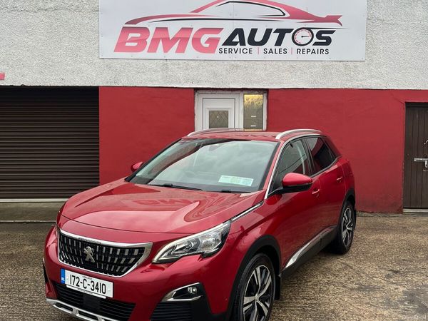 Peugeot 3008 SUV, Diesel, 2017, Red