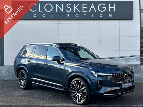 Volvo XC90 Estate, Petrol Plug-in Hybrid, 2025, Blue
