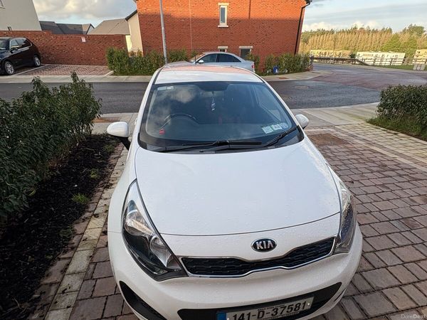 Kia Rio Hatchback, Diesel, 2014, White