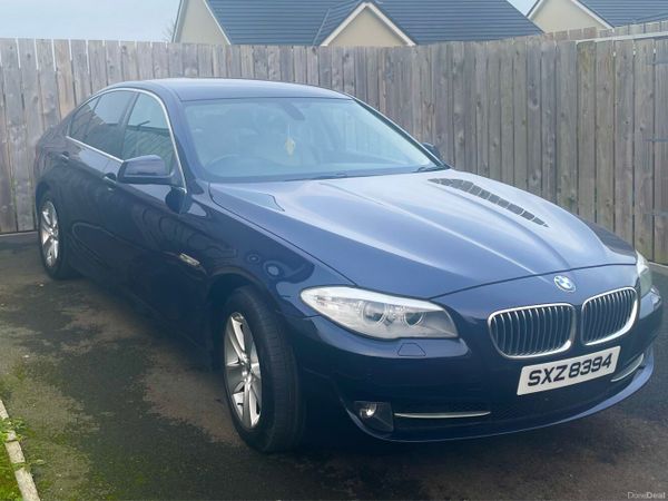 BMW 5-Series Saloon, Diesel, 2012, Blue