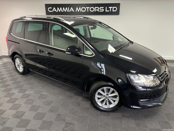 Volkswagen Sharan MPV, Petrol, 2018, Black