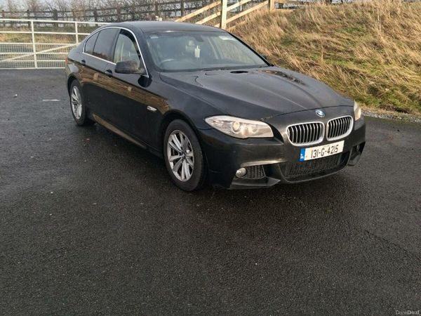 BMW 5-Series Saloon, Diesel, 2013, Black