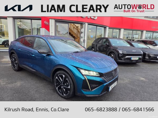 Peugeot 408 Hatchback, Petrol, 2024, Blue