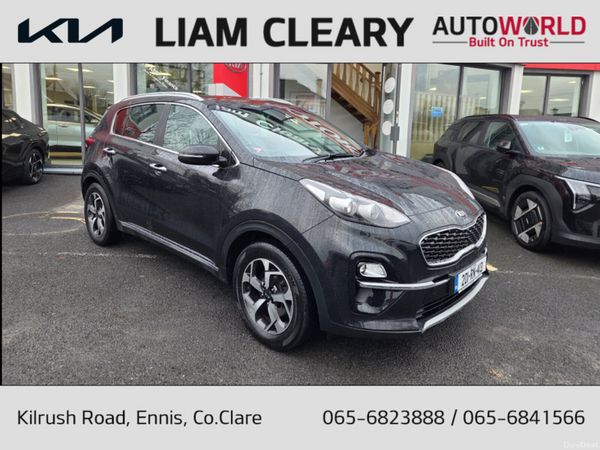 Kia Sportage MPV, Diesel Hybrid, 2020, Black