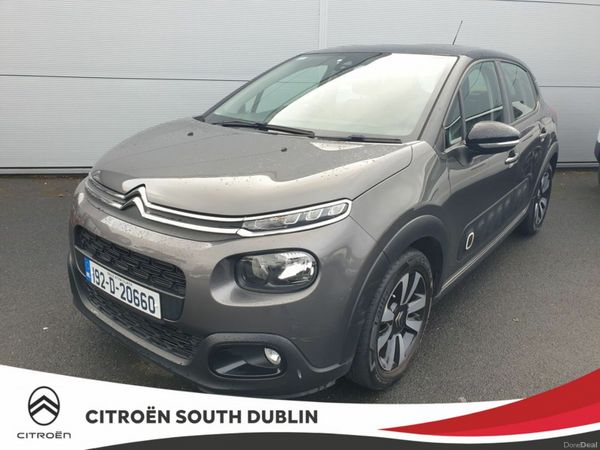 Citroen C3 Hatchback, Petrol, 2019, Grey