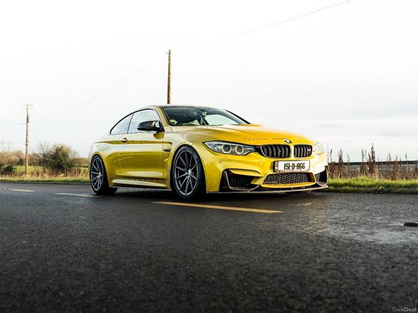BMW M4 Saloon, Petrol, 2015, Yellow