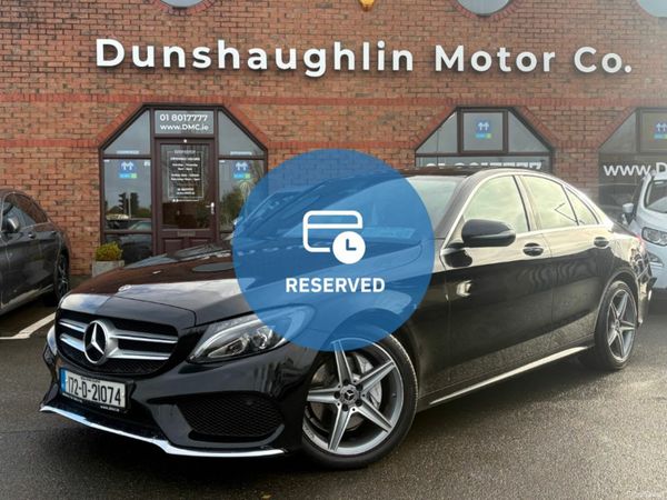 Mercedes-Benz C-Class Saloon, Diesel, 2017, Black