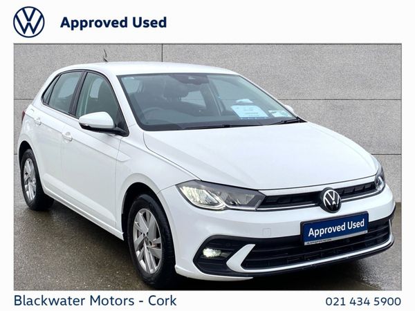 Volkswagen Polo Hatchback, Petrol, 2022, White