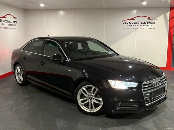 Audi A4 Saloon, Diesel, 2017, Black