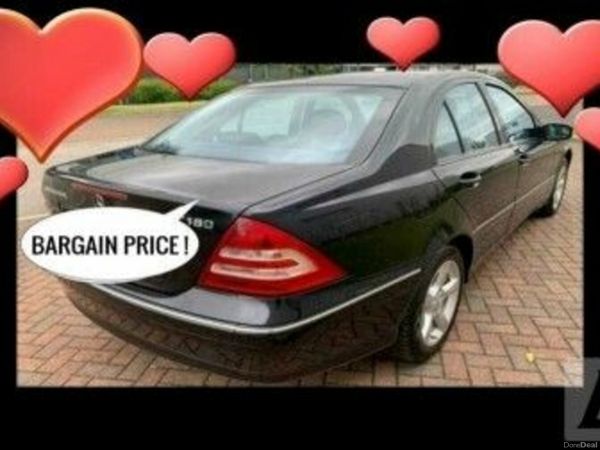 Mercedes-Benz C-Class Saloon, Petrol, 2006, Black