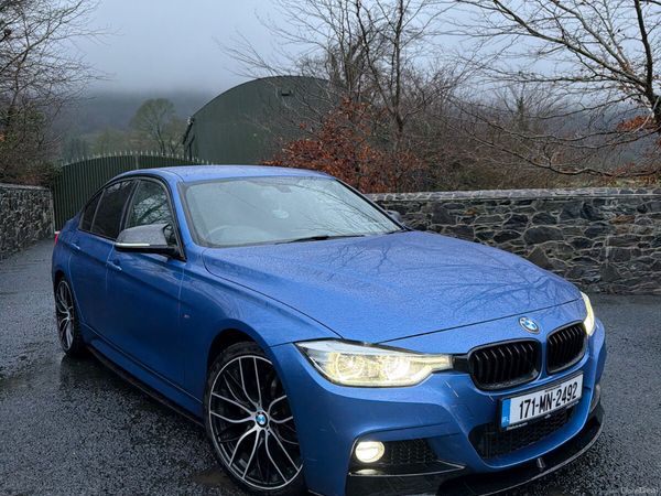 BMW 3-Series Saloon, Diesel, 2017, Blue