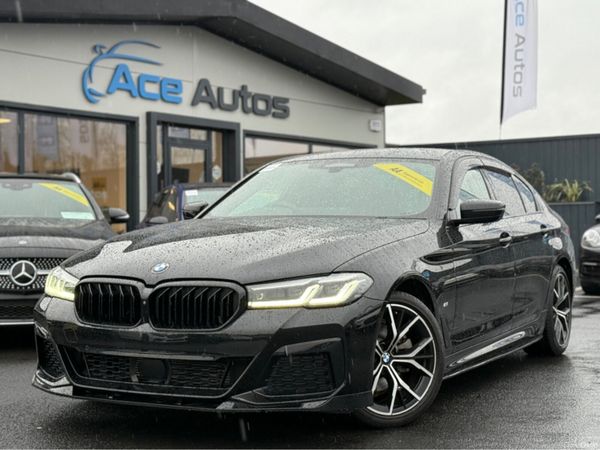 BMW 5-Series Saloon, Diesel, 2021, Black