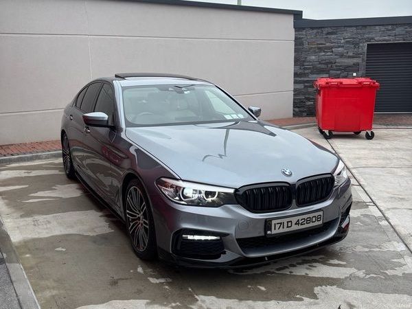 BMW 5-Series Saloon, Diesel, 2017, Grey