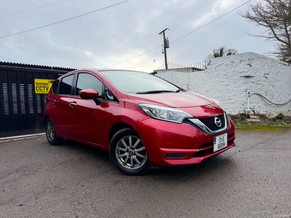 Nissan Note MPV, Petrol, 2017, Red