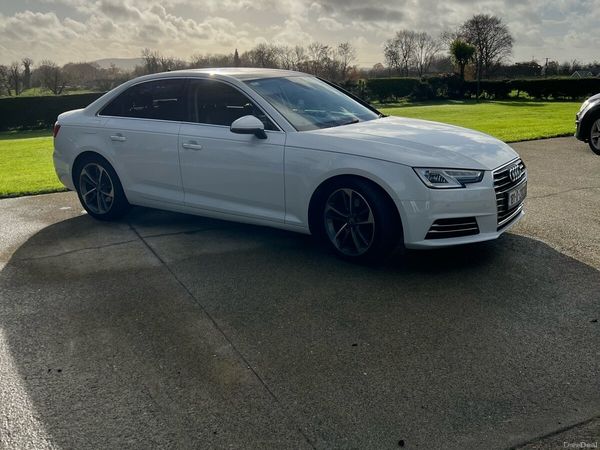 Audi A4 Saloon, Diesel, 2018, White