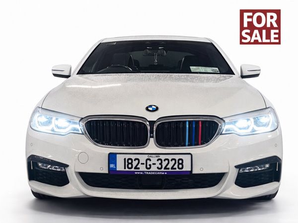 BMW 5-Series Saloon, Diesel, 2018, White