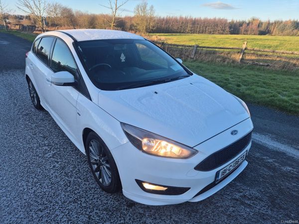 Ford Focus Hatchback, Diesel, 2018, White