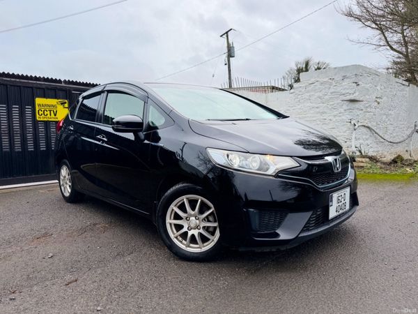 Honda Fit Hatchback, Petrol Hybrid, 2016, Black