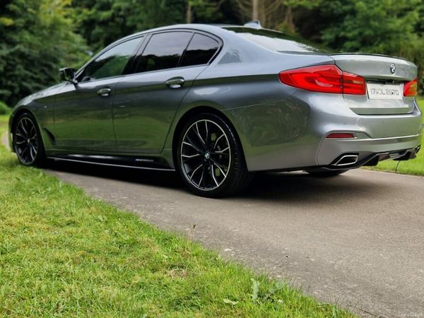 BMW 5-Series Saloon, Diesel, 2017, Blue