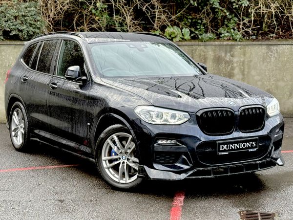 BMW X3 SUV, Petrol Hybrid, 2021, Black