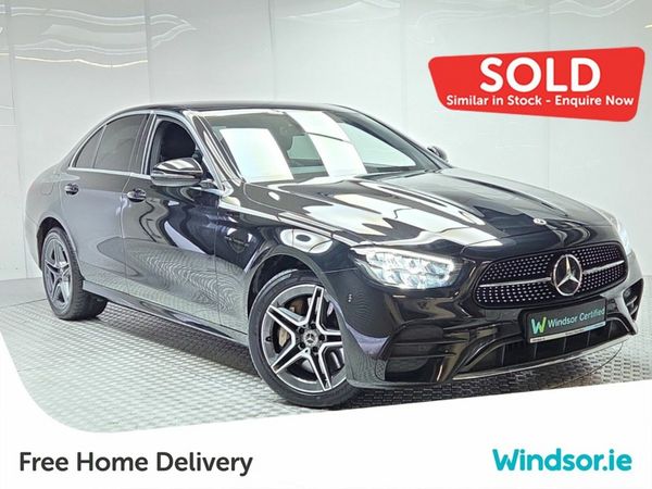 Mercedes-Benz E-Class Saloon, Diesel Hybrid, 2023, Black