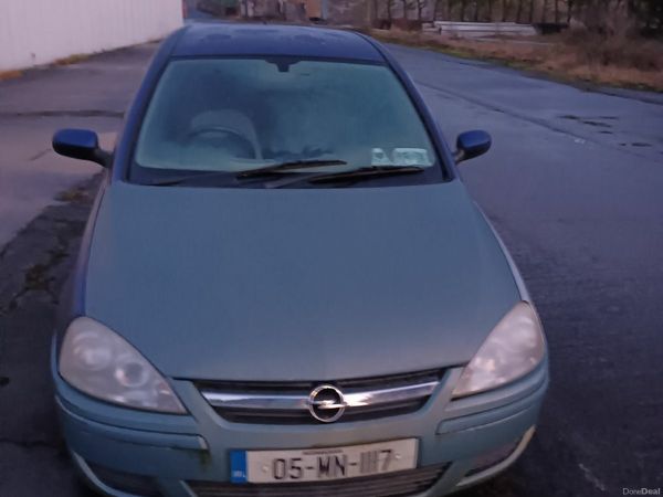 Opel Corsa Hatchback, Petrol, 2005, Blue