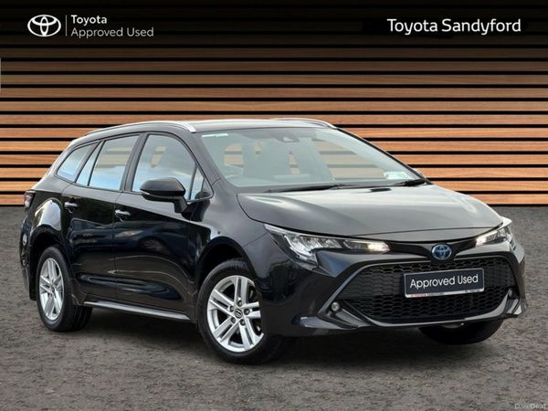 Toyota Corolla Estate, Petrol Hybrid, 2023, Black