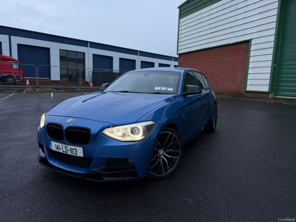 BMW 1-Series Hatchback, Diesel, 2014, Blue