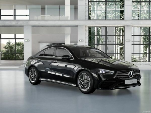 Mercedes-Benz CLA Coupe, Petrol Plug-in Hybrid, 2024, Black