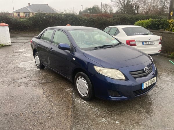 Toyota Corolla Saloon, Petrol, 2008, Blue