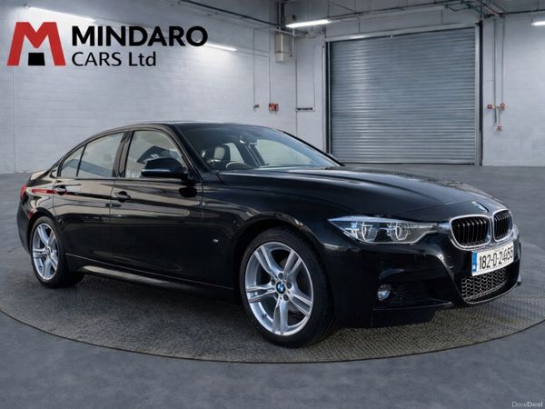BMW 3-Series Saloon, Petrol Plug-in Hybrid, 2018, Black