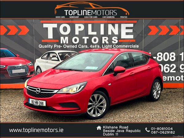 Opel Astra Hatchback, Diesel, 2016, Red