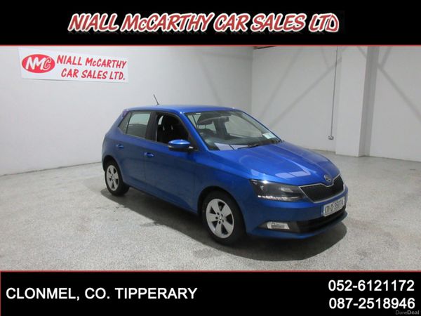 Skoda Fabia Hatchback, Petrol, 2017, Blue