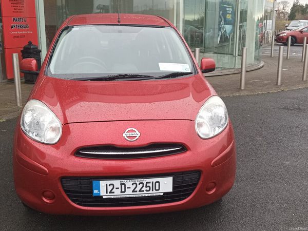 Nissan Micra Hatchback, Petrol, 2012, Red