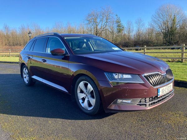 Skoda Superb Estate, Diesel, 2016, Red
