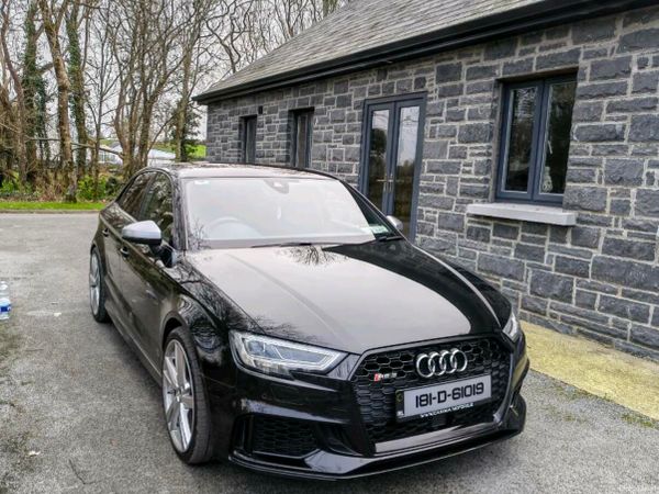 Audi RS3 Saloon, Petrol, 2018, Black